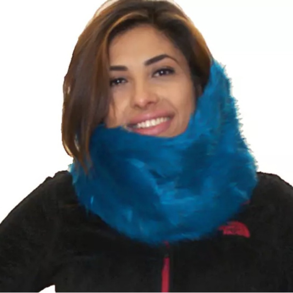 Women's Faux Fur Infinity Scarf Wrap